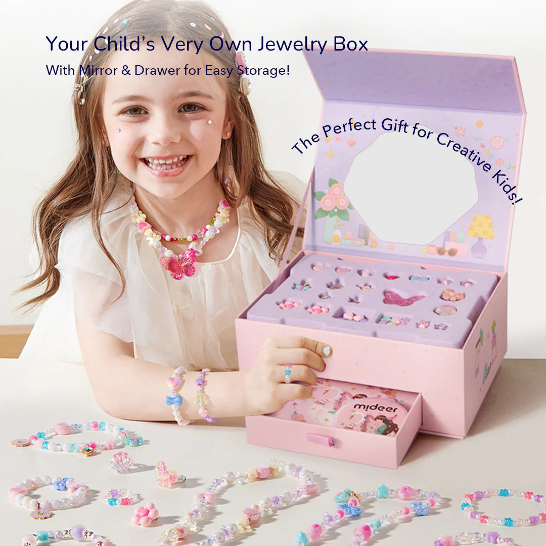 Charm Bracelet Making Kit for Kids – DIY Jewelry Craft Set