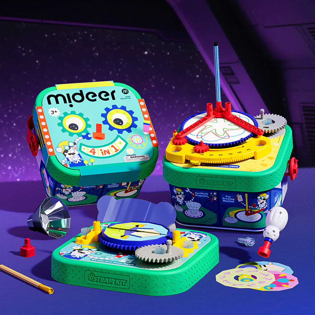 4-in-1 Gear Projector Science Kit for Kids
