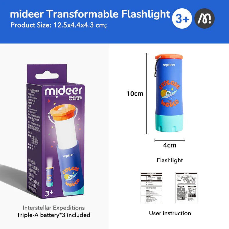 Adventure Flashlight for Kids – Explore World Outdoor Torch