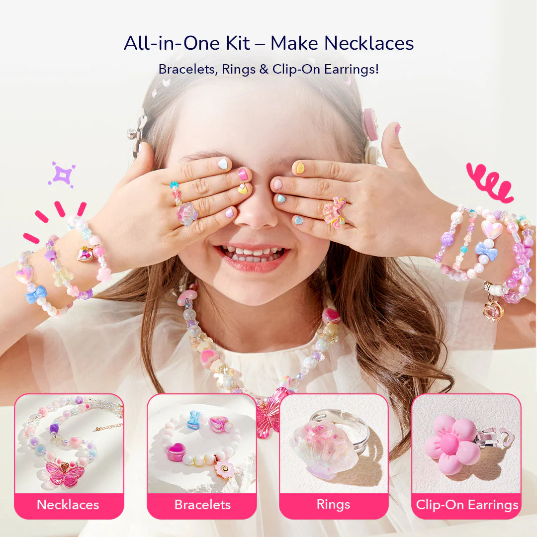 Charm Bracelet Making Kit for Kids – DIY Jewelry Craft Set