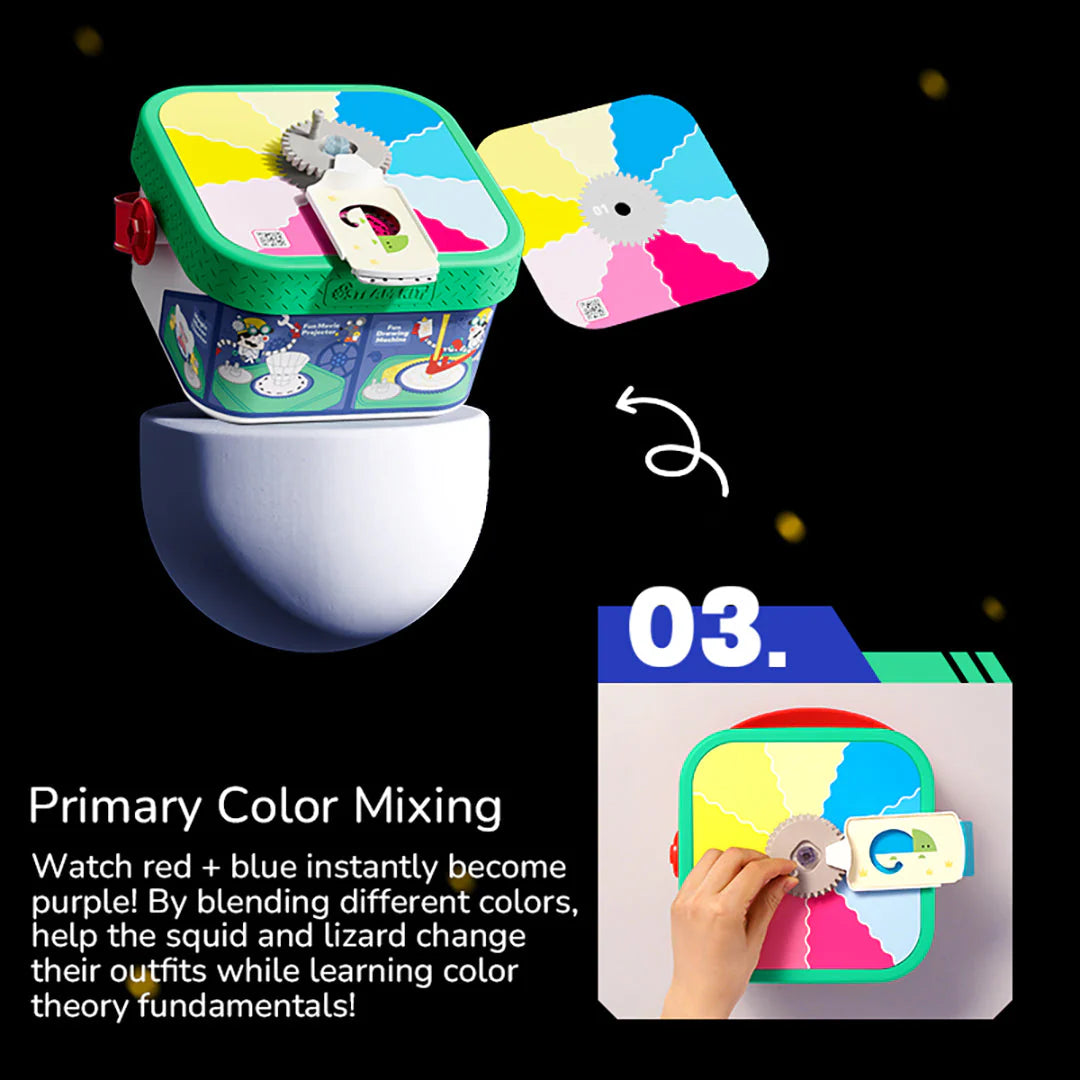 4-in-1 Gear Projector Science Kit for Kids
