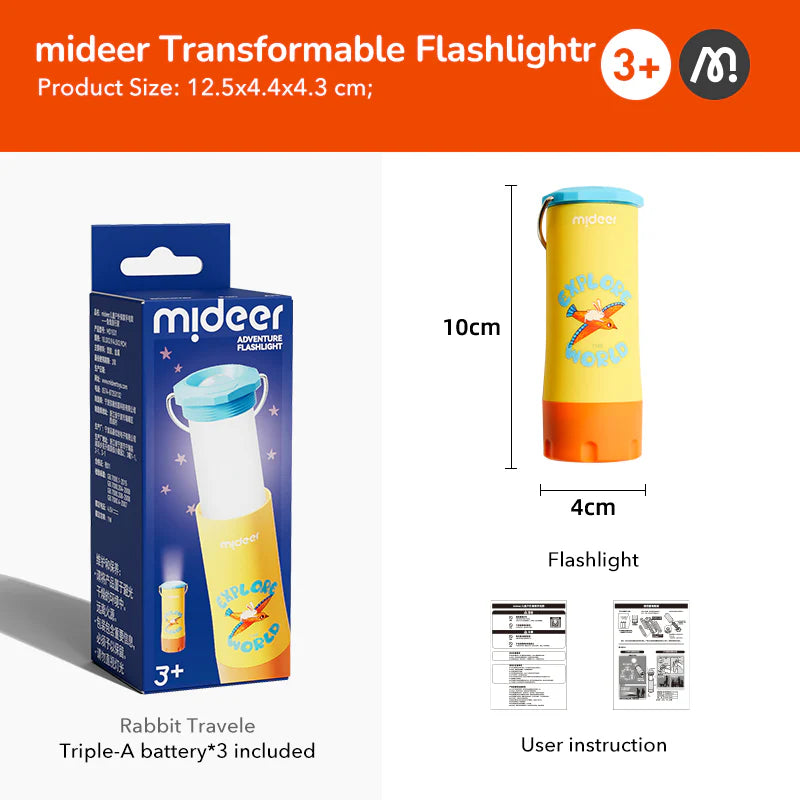 Adventure Flashlight for Kids – Explore World Outdoor Torch
