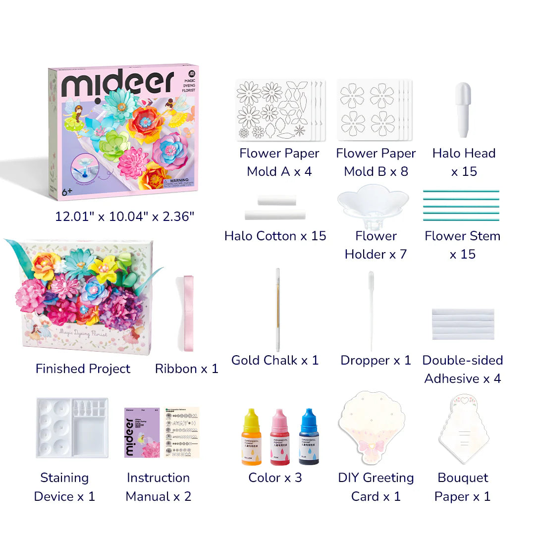 Magic Flower Dyeing Art Kit
