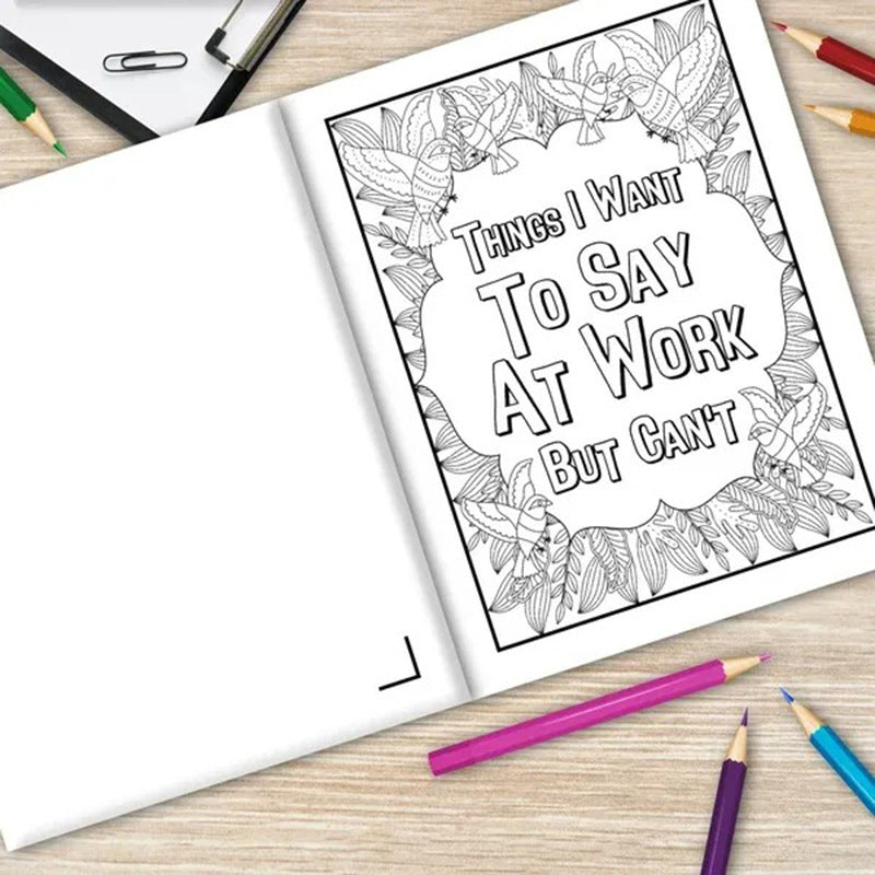 Complaint About Work Coloring Book