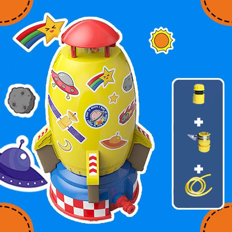 Rocket Launcher Toys Outdoor Rocket Water Pressure Lift Sprinkler Toy  Interaction In Garden Lawn Water Spray Toys For Kids Summer Gadgets