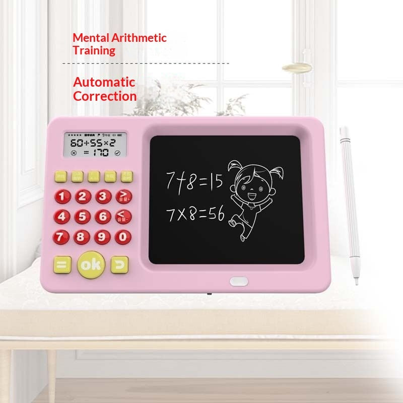 Mouth Calculator Math Addition Subtraction Multiplication Division Oral Arithmetic Training Math Exercise Machine Kids Gifts Children Toys