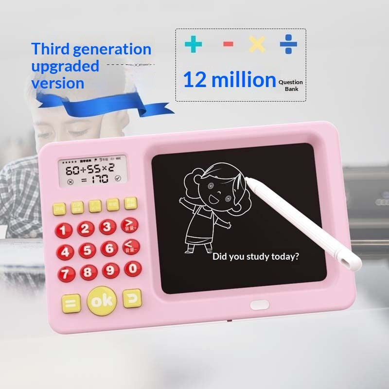 Mouth Calculator Math Addition Subtraction Multiplication Division Oral Arithmetic Training Math Exercise Machine Kids Gifts Children Toys