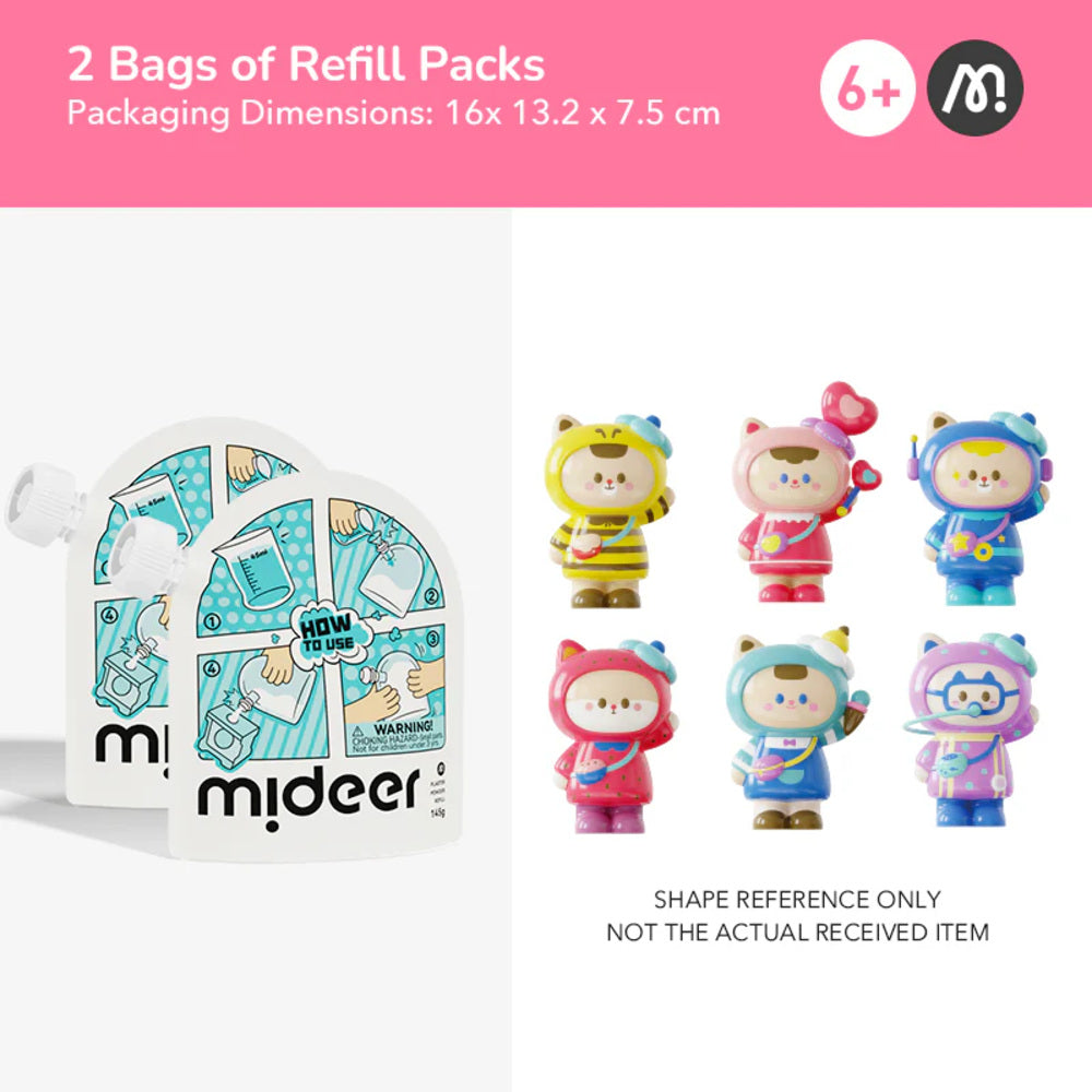 Mideer Plaster Artisan Art Kit – Paint Your Own Creative Craft Set