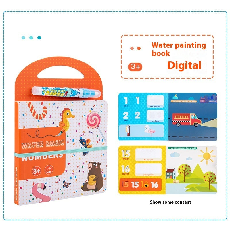 Children's Water-based Picture Book Early Education Puzzle Toys
